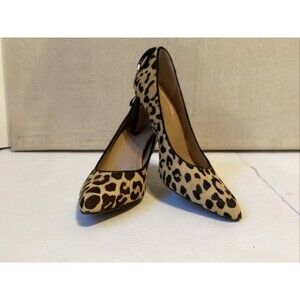 Amelia grace women’s shoes Larissa 6.5 leather upper animal print